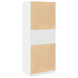 Wardrobe White 80x50x200 cm Engineered Wood 3307693