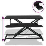 Adjustable Workstation 90x40x cm Steel and Engineered Wood 336400