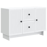 Sideboard with Drawer White 89 x 34.5 x 60 cm Engineered Wood 893965