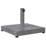 Outdoor Umbrella Base Dark grey wood look 45 x 45 x 31.5 cm 42010003