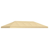 Gazebo Canopy Cover 6 x 3 m Cream Polyester 190 900399