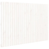 Wall Headboard White 159.5x3x110 cm Solid Wood Pine 824949