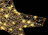 3D Star with 50 LEDs Warm white 55 x 52.5 x 9 cm PET 42019103
