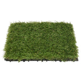 Artificial Grass Tiles 11 pcs Green 30x30 cm 149030