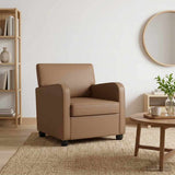 Armchair Cappuccino Faux Leather 42043432