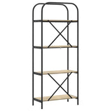 Bookshelf Sonoma Oak 60 x 30 x 146 cm Engineered wood 879858