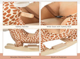 Children Kids Rocking Horse Toys Giraffe Seat Belt Toddlers Baby Toy Gift T3398P347994