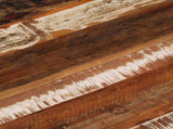 Rectangular Table Top 60x80 cm 15-16 mm Solid Reclaimed Wood 286043
