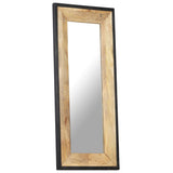 Mirror 110x50 cm Solid Mango Wood 321631