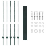 Fence and Post Green 1.2 x 10 m Steel 3336448