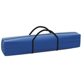Folding Party Tent with Sidewalls Blue 2x2 m 93507