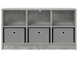 Sideboard with Drawer Concrete Grey 73.5 x 22.5 x 53.5 cm 8000503