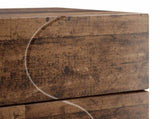 Bedside Cabinet Old Wood 33.5 x 34.5 x 60 cm Engineered Wood 8011437