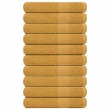 Sauna Towels "FROGN" 10 pcs Gold 80x200 cm 360 gsm 136817