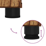 Bathroom Furniture Set 2 pcs Old Wood Engineered wood & Metal 3392941