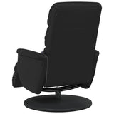 Massage Recliner Chair Black 71 x 98 x 106 cm Faux Leather 42018601