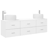 Bathroom Furniture Set 3 pcs White 49.5 x 44.5 x 66 cm 3405915