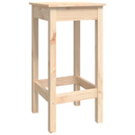 7 Piece Bar Set Solid Wood Pine 3124707