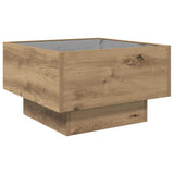 Coffee Table Artisan oak 50 x 50 x 30 cm Engineered wood 879660
