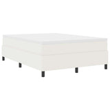 Platform Bed Frame Cream 140 x 200 cm Fabric 3337414