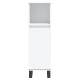 3 Piece Bathroom Furniture Set White Engineered Wood 3190307