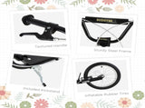Kick Scooters for Kids with Adjustable Height, Anti-Slip Deck, Dual Brakes, Rubber Tyres, for Boys T3398P348462