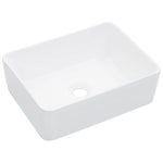 Wash Basin 40x30x13 cm Ceramic White 143919