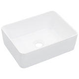 Wash Basin 40x30x13 cm Ceramic White 143919