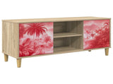 TV Cabinet AACHEN 102 x 33 x 50 cm Sonoma Engineered Wood 8007046