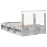 Bed Frame with Headboard Concerte 120 x 190 cm Solid Pine Wood 3411040