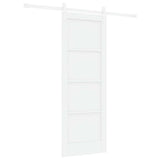 Sliding Door ORKDAL White 73.5 x 198.5 cm Solid Pine Wood 3333691