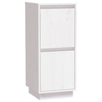 Sideboards 2 pcs White 31.5x34x75 cm Solid Wood Pine 813383