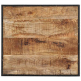 Bar Table 60x55x107 cm Solid Rough Wood Mango 358939