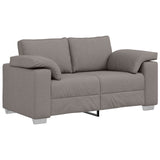 Sofa Taupe 160 x 77 x 82 cm Fabric 4105223