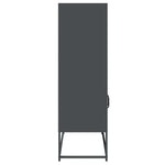 ZNTS Highboard Anthracite 68x39x123 cm Steel 853370