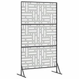 Privacy Screen Grey 100 x 50 x 180 cm Steel 868554