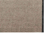 Doormat Beige and Black 120 x 400 cm 100% Polyamide 4100791