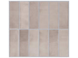Rectangular Tile 20 pcs Beige Coffee 29 x 23 x 0.08 cm 42021273