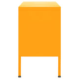 TV Cabinet Mustard Yellow 105x35x50 cm Steel 336227