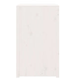 Outdoor Kitchen Cabinet MEPPEL White 55x55x92 cm Solid Wood Pine 832342
