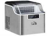3.2L Compact Ice Machine, with LCD Screen and Accessories - Silver-Tone T3398P344441