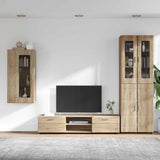 TV Cabinet Set FLORIN 3 pcs Sonoma Oak Engineered Wood 3397966