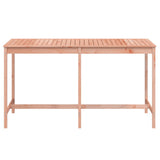 Garden Table 203.5x90x110 cm Solid Wood Douglas 824107