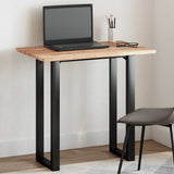 Table Top Rectangular 80x50x2 cm Solid Wood Acacia 4008819