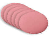 Cushion with Pillow HEERLEN 6 pcs Pink Fabric 929332