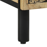 Bedside Cabinet 50x33x60 cm Solid Wood Mango 358223