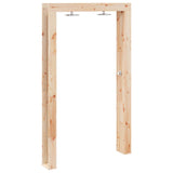 Outdoor Shower 226 cm Solid Pine Wood and Stainless Steel 886340