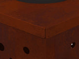 Solar LED Pathway Light 2 pcs Rusty Weathering Steel 879771