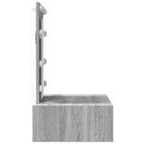 Dressing Table with Drawer Grey 60 x 40 x 70 cm Engineered Wood 865222