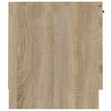 TV Cabinet Sonoma Oak 140x35x40 cm Engineered Wood 811451